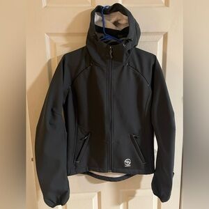 Loki Softshell hoodie women’s jacket size xs black